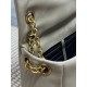 Replica perfetta YSL Saint Laurent Jamie 4.3 Borsa piccola Pelle di agnello grigia Imitazione Outlet Online