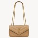 Replica perfetta YSL Saint Laurent LouLou Small Bag Matelasse Beige Imitazione Outlet Online