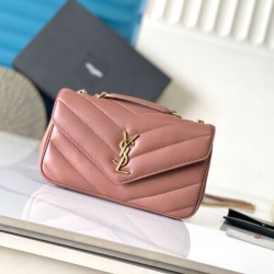 Perfette Qualità Repliche Borsa piccola LouLou YSL Saint Laurent Hortensia Matelasse Imitazione
