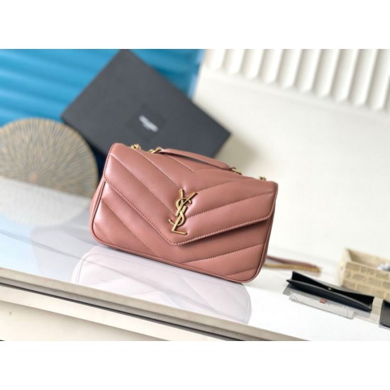 Perfette Qualità Repliche Borsa piccola LouLou YSL Saint Laurent Hortensia Matelasse Imitazione