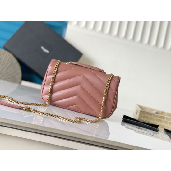 Perfette Qualità Repliche Borsa piccola LouLou YSL Saint Laurent Hortensia Matelasse Imitazione