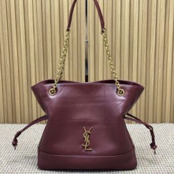 Miglior Falso Borsa shopping Pochon grande YSL Saint Laurent Jamie 4.3 Rossa Economiche Premium