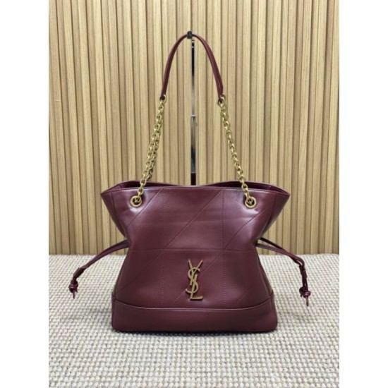 Miglior Falso Borsa shopping Pochon grande YSL Saint Laurent Jamie 4.3 Rossa Economiche Premium