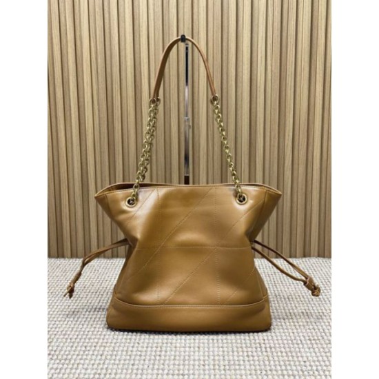 Perfette Qualità Repliche Borsa shopping Pochon grande YSL Saint Laurent Jamie 4.3 Muschio Imitazione
