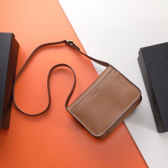 Perfette Qualità Repliche Borsa Niki Besace YSL Saint Laurent marrone Imitazione