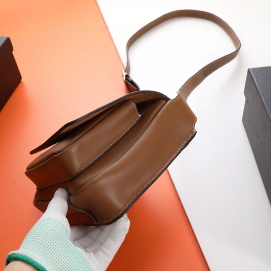 Perfette Qualità Repliche Borsa Niki Besace YSL Saint Laurent marrone Imitazione