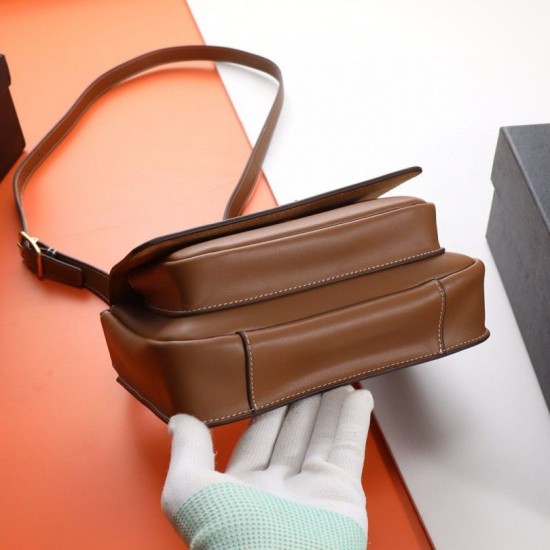 Perfette Qualità Repliche Borsa Niki Besace YSL Saint Laurent marrone Imitazione