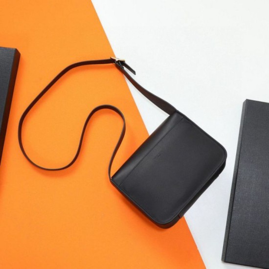 Migliore Repliche Borsa Niki Besace YSL Saint Laurent nera Economiche Outlet Online