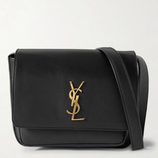 Migliore Repliche Borsa Niki Besace YSL Saint Laurent nera Economiche Outlet Online