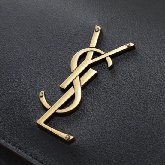 Migliore Repliche Borsa Niki Besace YSL Saint Laurent nera Economiche Outlet Online