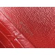 Replica perfetta Portafoglio grande YSL Saint Laurent Niki Crinkled Vintage Rosso Imitazione Outlet Online