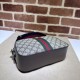 Replica Borsa a tracolla Gucci Ophidia piccola da uomo 752591 marrone Imitazioni Falso