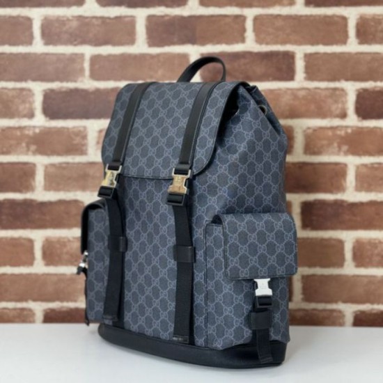 Replica Zaino Gucci grande nero da uomo 792080 Imitazioni Falso