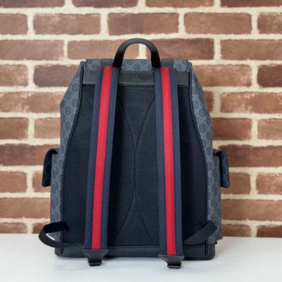 Replica Zaino Gucci grande nero da uomo 792080 Imitazioni Falso