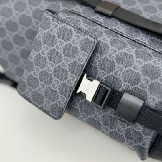 Replica Zaino Gucci grande nero da uomo 792080 Imitazioni Falso