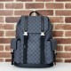 Replica Zaino Gucci grande nero da uomo 792080 Imitazioni Falso