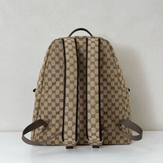 Replica Zaino Gucci medio in tela GG da uomo 824624 marrone Imitazione