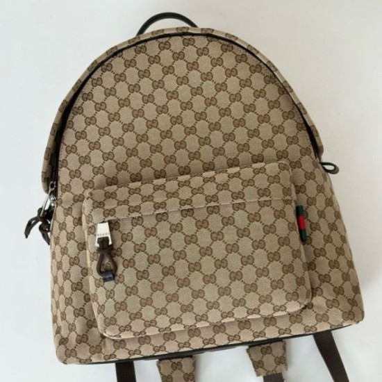 Replica Zaino Gucci medio in tela GG da uomo 824624 marrone Imitazione