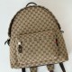 Replica Zaino Gucci medio in tela GG da uomo 824624 marrone Imitazione