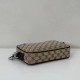 Borsa a tracolla Gucci piccola in tela GG Replica Gucci da uomo 834802 marrone