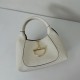 Replica Borsa Gucci Softbit Media/Maxi con Manico a Mezzaluna 837466 Bianca Imitazioni Falso