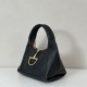 Borsa Replica Gucci Softbit Media/Maxi con Manico a Mezzaluna 837466 Nera