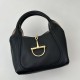 Borsa Replica Gucci Softbit Media/Maxi con Manico a Mezzaluna 837466 Nera