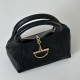 Borsa Replica Gucci Softbit Media/Maxi con Manico a Mezzaluna 837466 Nera