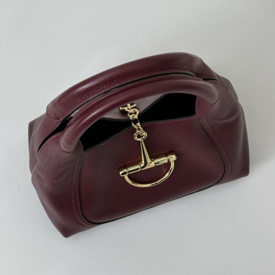 Replica Borsa Gucci Softbit Media/Maxi con Manico a Mezzaluna 837466 Rossa Imitazioni Falso
