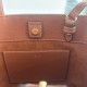 Replica Borsa Celine Mini Cabas Anais Triomphe Marrone in Vitello Granato Imitazioni Falso