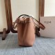 Replica Borsa a tracolla Celine Cabas Anais Triomphe piccola marrone grana Imitazioni Falso