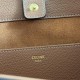 Replica Borsa a tracolla Celine Cabas Anais Triomphe piccola marrone grana Imitazioni Falso