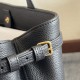 Replica Borsa a tracolla Celine Cabas Anais Triomphe piccola nera grana Imitazioni Falso