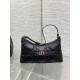 Mini borsa Dior Miss Caro Cigale replica Dior Macrocannage nera Imitazione