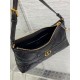 Mini borsa Dior Miss Caro Cigale replica Dior Macrocannage nera Imitazione