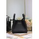 Replica Borsa a secchiello Dior Signature piccola/media nera Imitazioni Falso