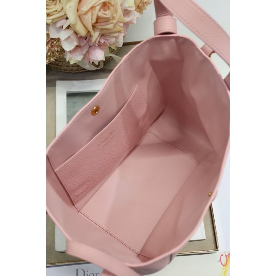 Replica Borsa a secchiello Dior Signature piccola/media rosa Imitazioni Falso Replica Borsa a secchiello Dior Signature piccola/media rosa Imitazioni Falso