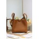 Replica Borsa a secchiello Dior Signature piccola/media marrone Imitazioni Falso