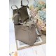 Replica Borsa a secchiello Dior Signature piccola/media grigia Imitazioni Falso