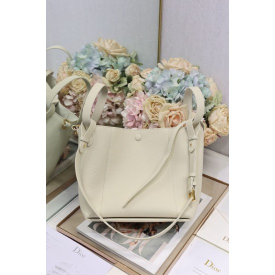 Replica Borsa a secchiello Dior Signature piccola/media bianca Imitazioni Falso Replica Borsa a secchiello Dior Signature piccola/media bianca Imitazioni Falso