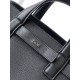 Replica Borsa tote Dior Normandie media da uomo nera Imitazioni Falso