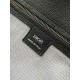 Replica Borsa tote Dior Normandie media da uomo nera Imitazioni Falso