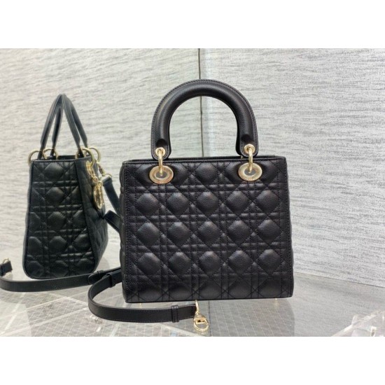 Replica Borsa Dior Classic Lady piccola Dior My ABCDior nera Imitazioni Falso