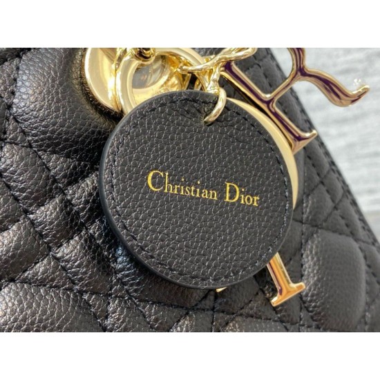 Replica Borsa Dior Classic Lady piccola Dior My ABCDior nera Imitazioni Falso