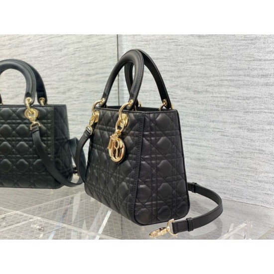 Replica Borsa Dior Classic Lady piccola Dior My ABCDior nera Imitazioni Falso