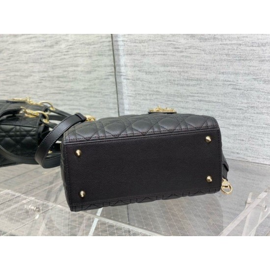 Replica Borsa Dior Classic Lady piccola Dior My ABCDior nera Imitazioni Falso