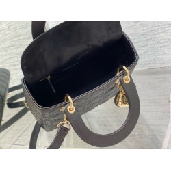 Replica Borsa Dior Classic Lady piccola Dior My ABCDior nera Imitazioni Falso