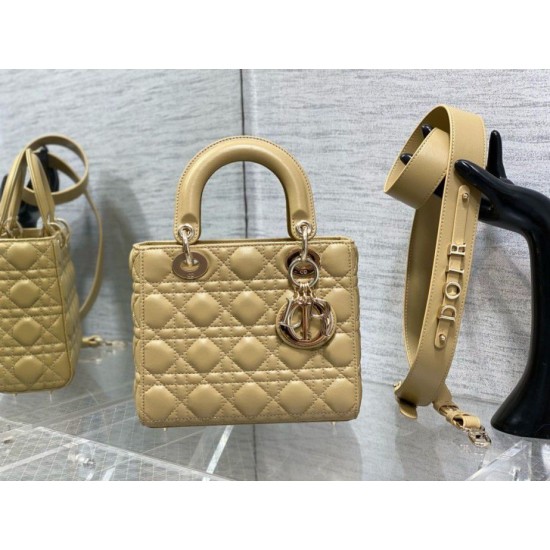 Replica Borsa Dior Lady Dior My ABCDior Piccola Pastello Imitazioni Falso