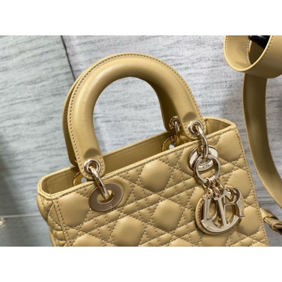 Replica Borsa Dior Lady Dior My ABCDior Piccola Pastello Imitazioni Falso