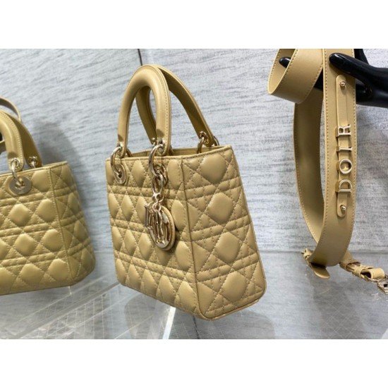 Replica Borsa Dior Lady Dior My ABCDior Piccola Pastello Imitazioni Falso